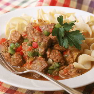 Рецепт Гуляша из говяжьей печени