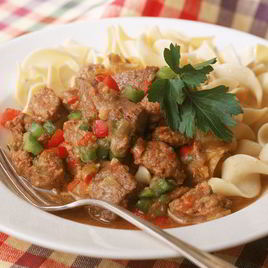 Рецепт Гуляша из говяжьей печени