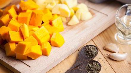 Рецепт гуляша из индейки с тыквой