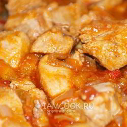 Рецепт Гуляша из индейки