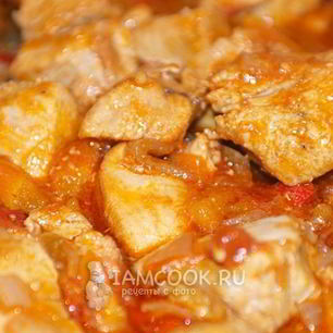 Рецепт Гуляша из индейки