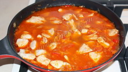 Рецепт гуляша из индейки