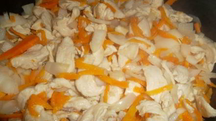 Рецепт гуляша из куриного филе