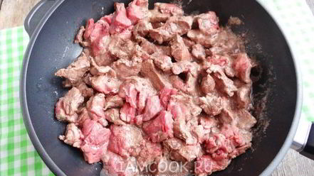 Рецепт гуляша из лосятины