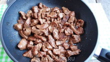 Рецепт гуляша из лосятины