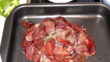 Рецепт гуляша из оленины