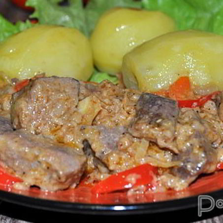 Рецепт Гуляша из печени