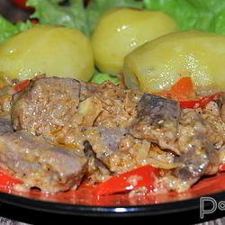 Рецепт Гуляша из печени