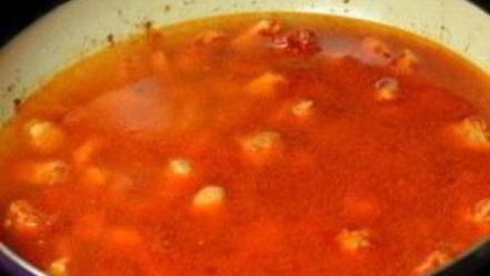 Рецепт гуляша из свинины на сковороде