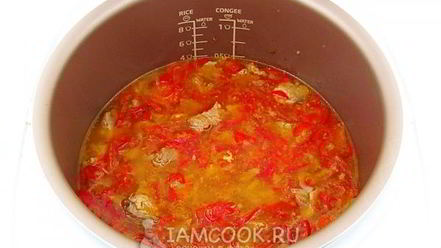 Рецепт гуляша из свинины по-мадьярски в мультиварке