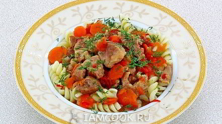 Рецепт гуляша из свинины по-мадьярски в мультиварке