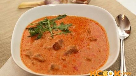 Рецепт гуляша из свинины с помидорами