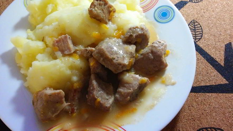 Рецепт гуляша из свинины в мультиварке-скороварке