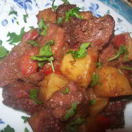 Рецепт Гуляша по-немецки с перцем