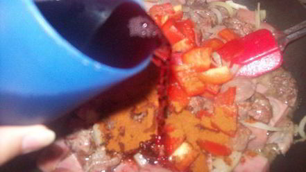 Рецепт гуляша по-немецки с перцем