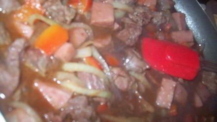 Рецепт гуляша по-немецки с перцем