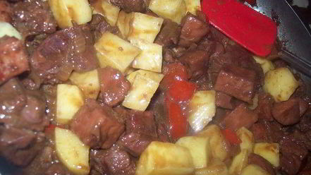 Рецепт гуляша по-немецки с перцем