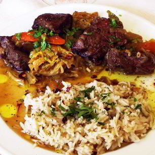 Рецепт Гуляша с капустой