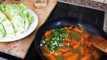 Рецепт гуляша с капустой