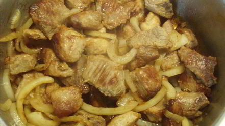 Рецепт гуляша с квашеной капустой