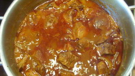 Рецепт гуляша с квашеной капустой