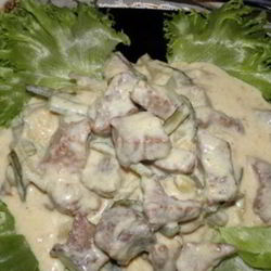 Рецепт Гуляша со сливками