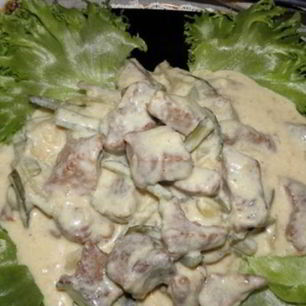 Рецепт Гуляша со сливками