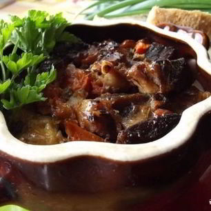 Рецепт Гуляша в горшочке в духовке