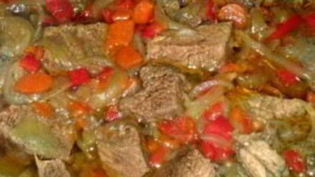 Рецепт гуляша в казане