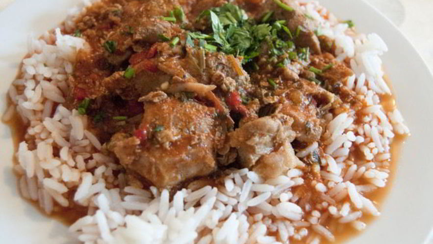 Рецепт гуляши со свининой и томатной пастой