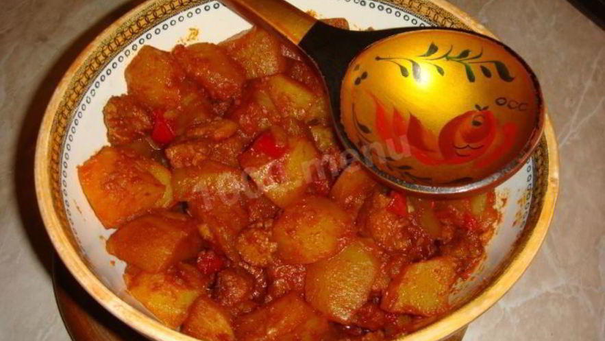 Рецепт мясного гуляша