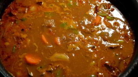 Рецепт праздничного гуляша