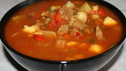 Рецепт Супа-гуляша из говядины