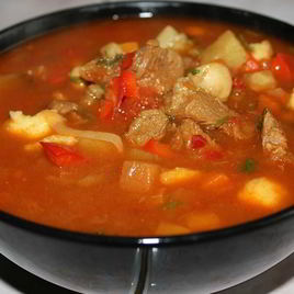 Рецепт Супа-гуляша из говядины