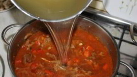 Рецепт супа-гуляша из говядины