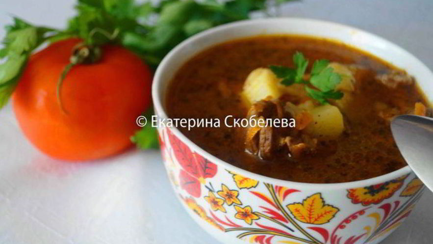 Рецепт супа-гуляша