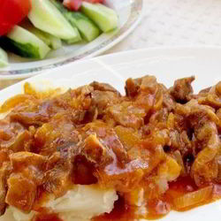 Рецепт Вкусного гуляша из свинины