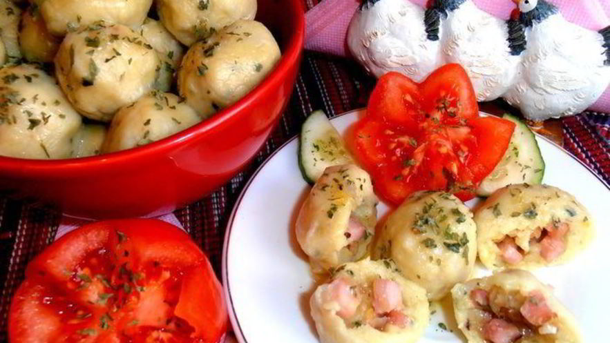 Рецепт и снова клецки