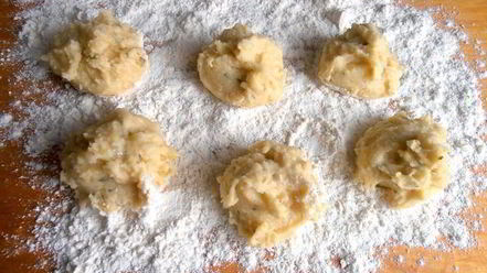 Рецепт и снова клецки