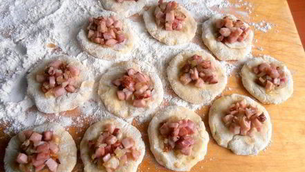 Рецепт и снова клецки