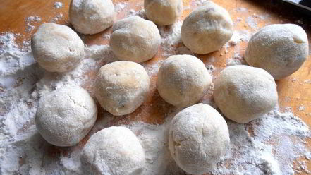 Рецепт и снова клецки