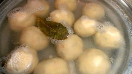 Рецепт и снова клецки