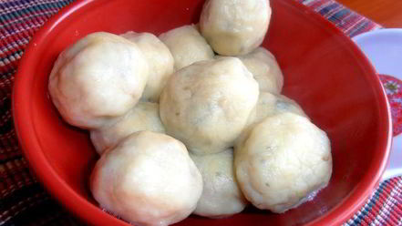 Рецепт и снова клецки