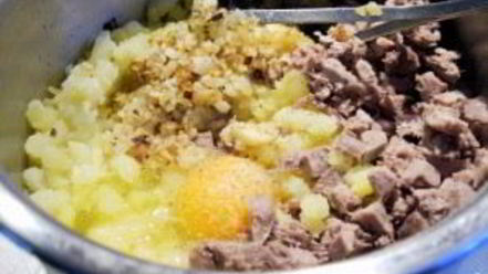 Рецепт картофельников из пюре