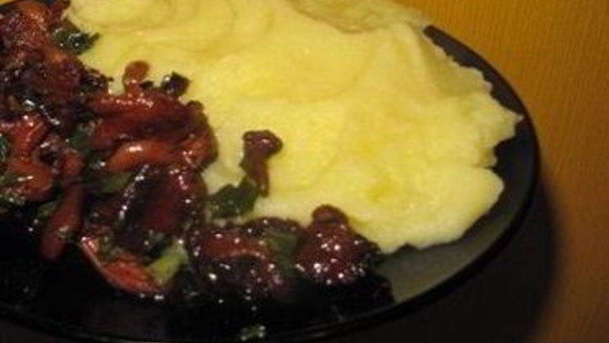 Рецепт картофельного пюре с лисичками