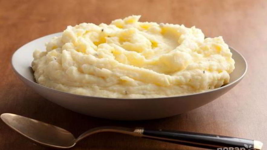 Рецепт картофельного пюре с маслом