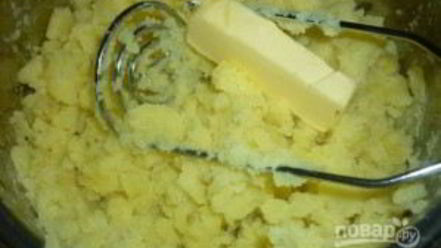 Рецепт картофельного пюре с маслом