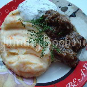 Рецепт Картофельного пюре с морковью