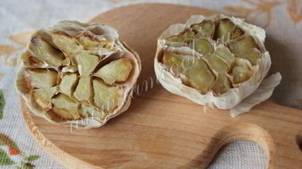 Рецепт картофельного пюре с печеным чесноком