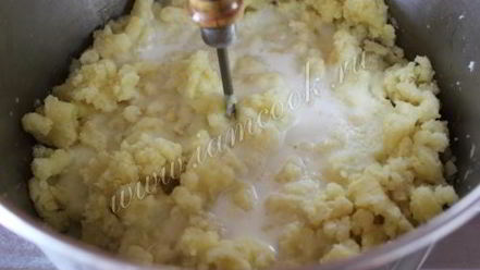 Рецепт картофельного пюре с печеным чесноком